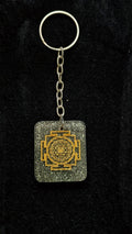 Pyrite Shreeyatra Keychain Aeora Rocks - AEORA ROCKS INDIA -Healing Crystals superstore