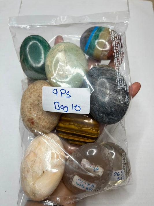 MIX STONE PALMSTONES BAG 10 - 1 KG, 9 PCS