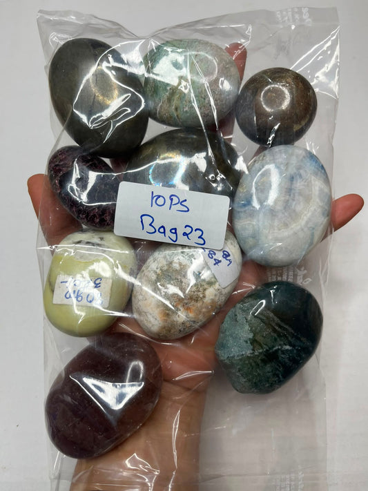 MIX STONE PALMSTONES BAG 23 - 1 KG, 10 PCS