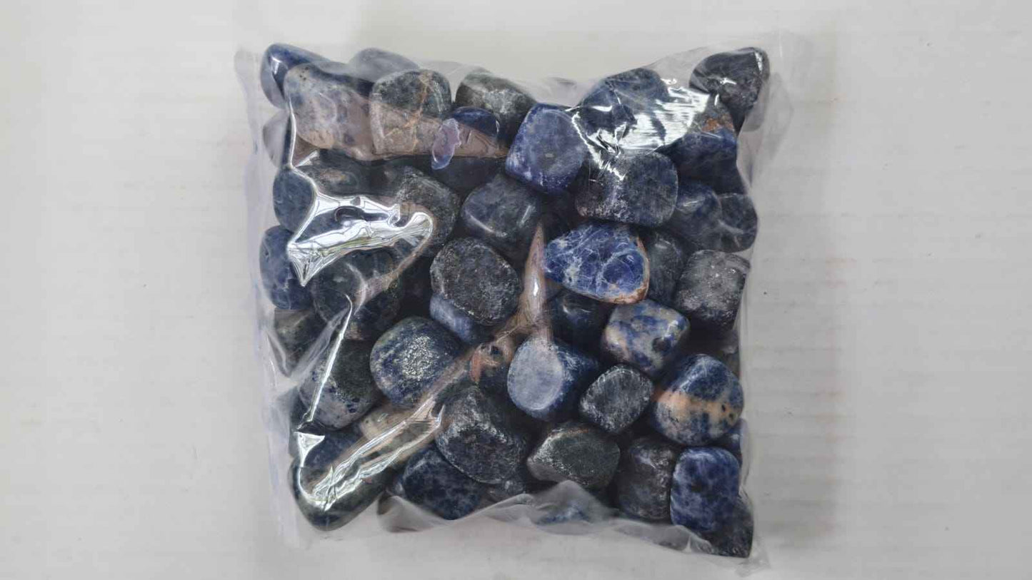 SODALITE TUMBLE STONE - 1 KG