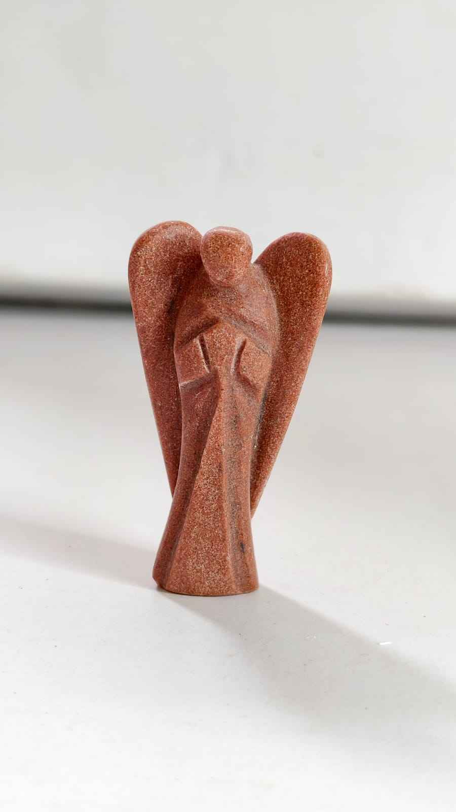 ORANGE JASPER ANGEL 2 INCH