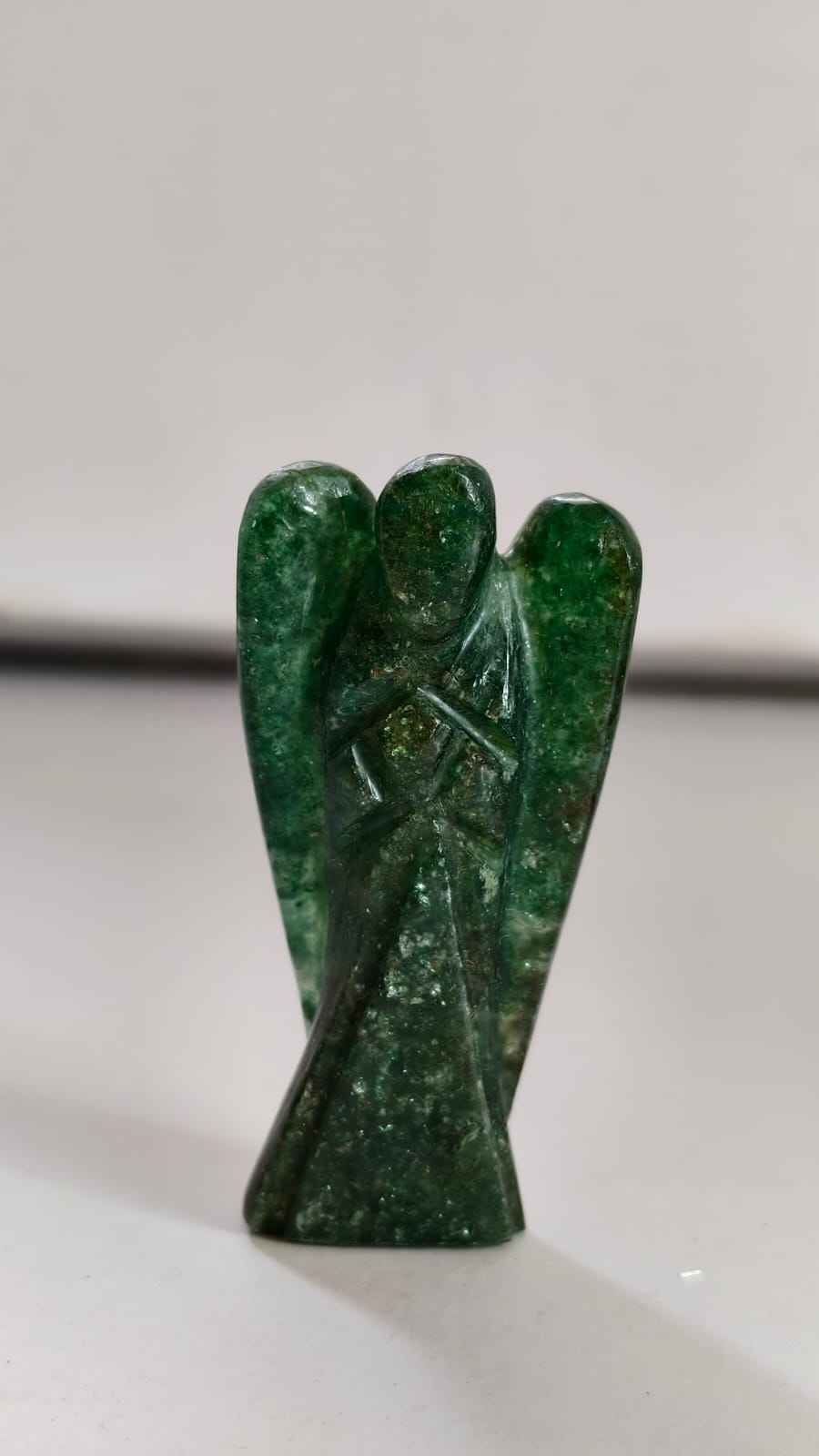 GREEN JADE ANGEL 2 INCH
