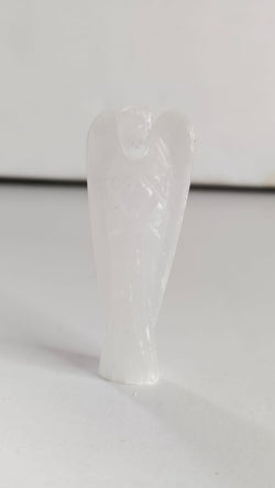 SELENITE ANGEL 2 INCH AEORA ROCKS INDIA -Healing Crystals superstore