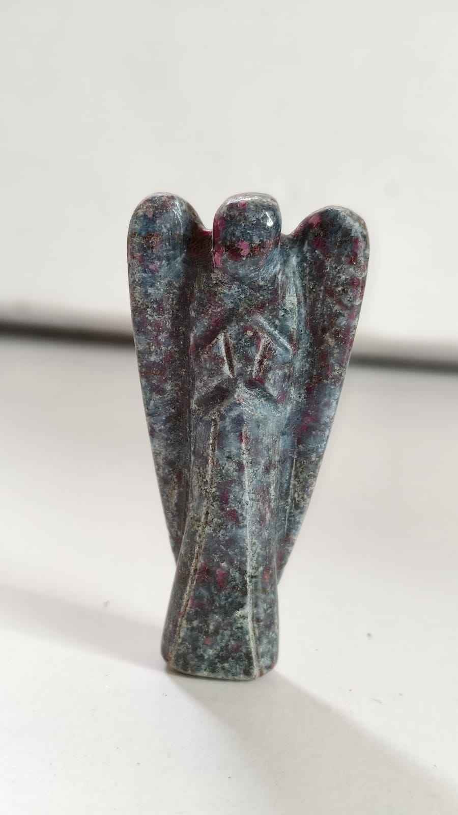 RUBY KYANITE ANGEL 2 INCH