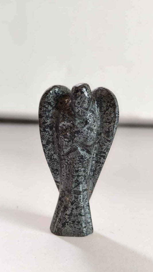 HEMATITE ANGEL 2 INCH