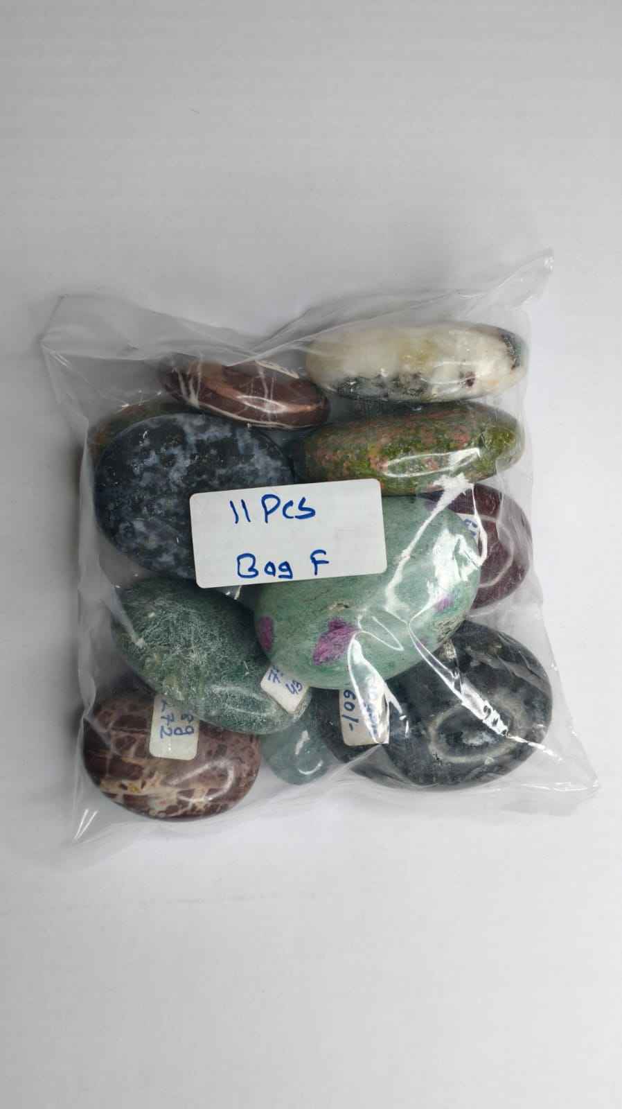 MIX STONE PALMSTONES BAG F - 1 KG, 11 PCS