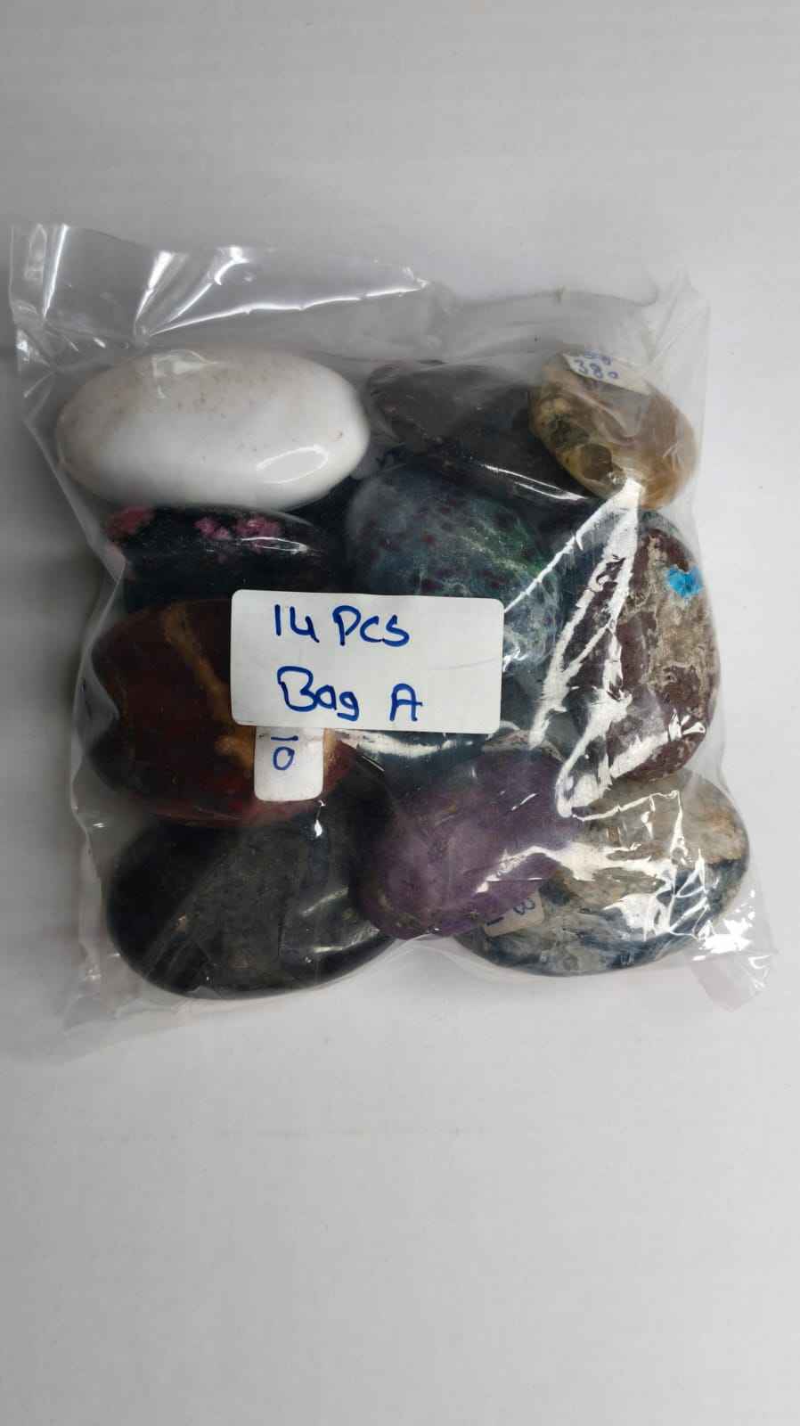 MIX STONE PALMSTONES BAG A - 1 KG, 14 PCS