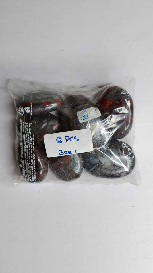 JASPERLITE PALMSTONES BAG 1 - 1 KG, 8 PCS