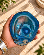 Agate Slice Natural Stone for Home Decor | Aeora Rocks