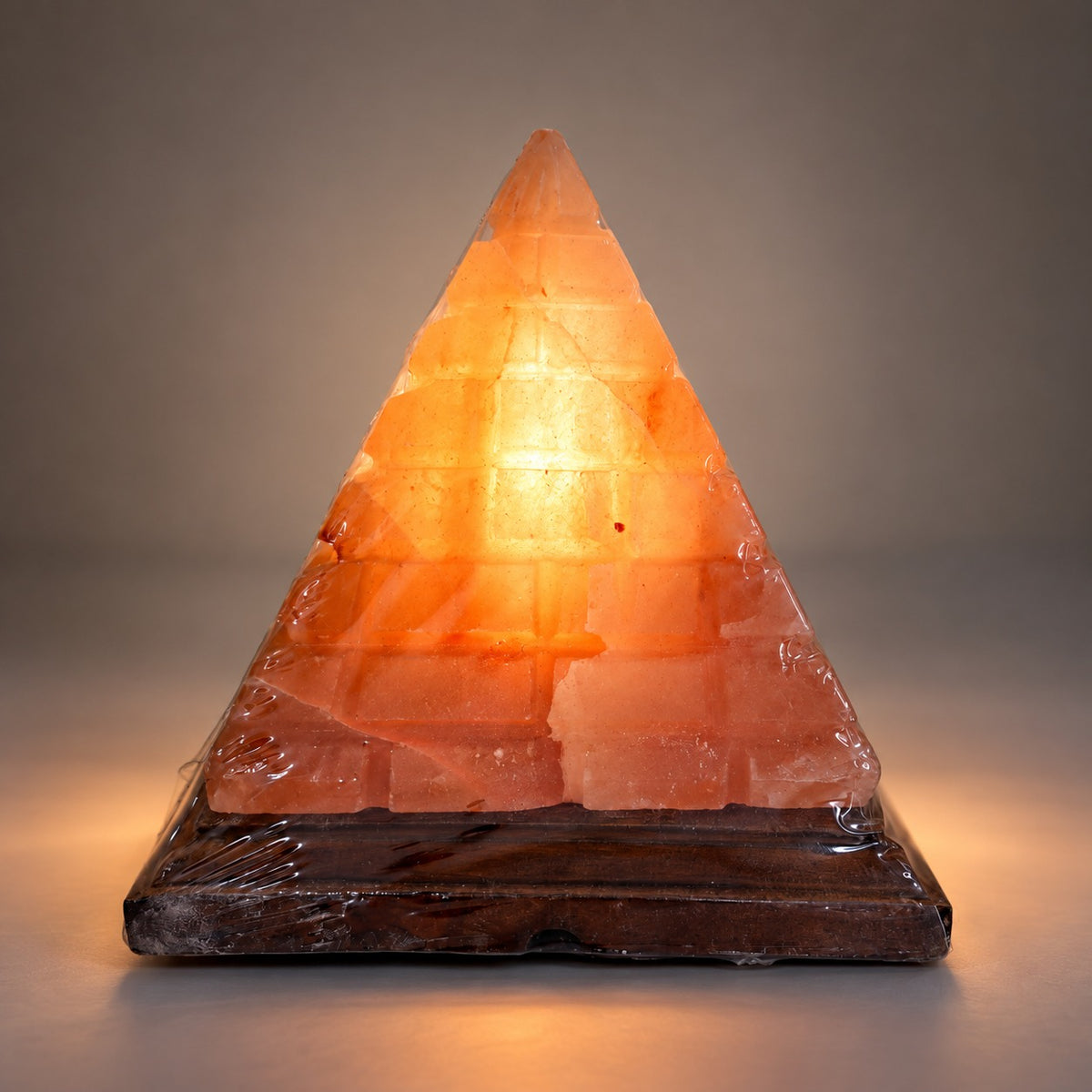 Himalayan Pink Rock Salt Lamp Pyramid – Aeora Rocks
