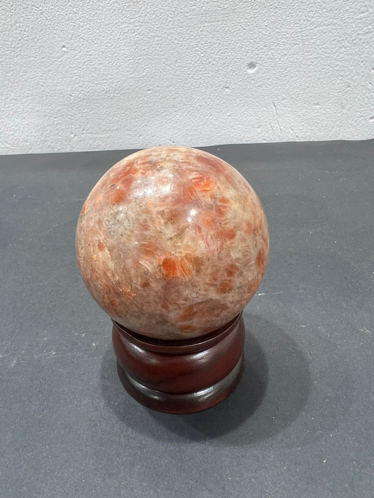 Sunstone Sphere 437g