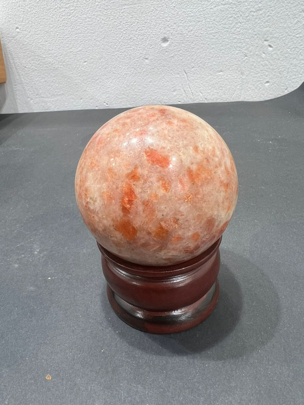 Sunstone Sphere 352g - AEORA ROCKS INDIA -Healing Crystals superstore