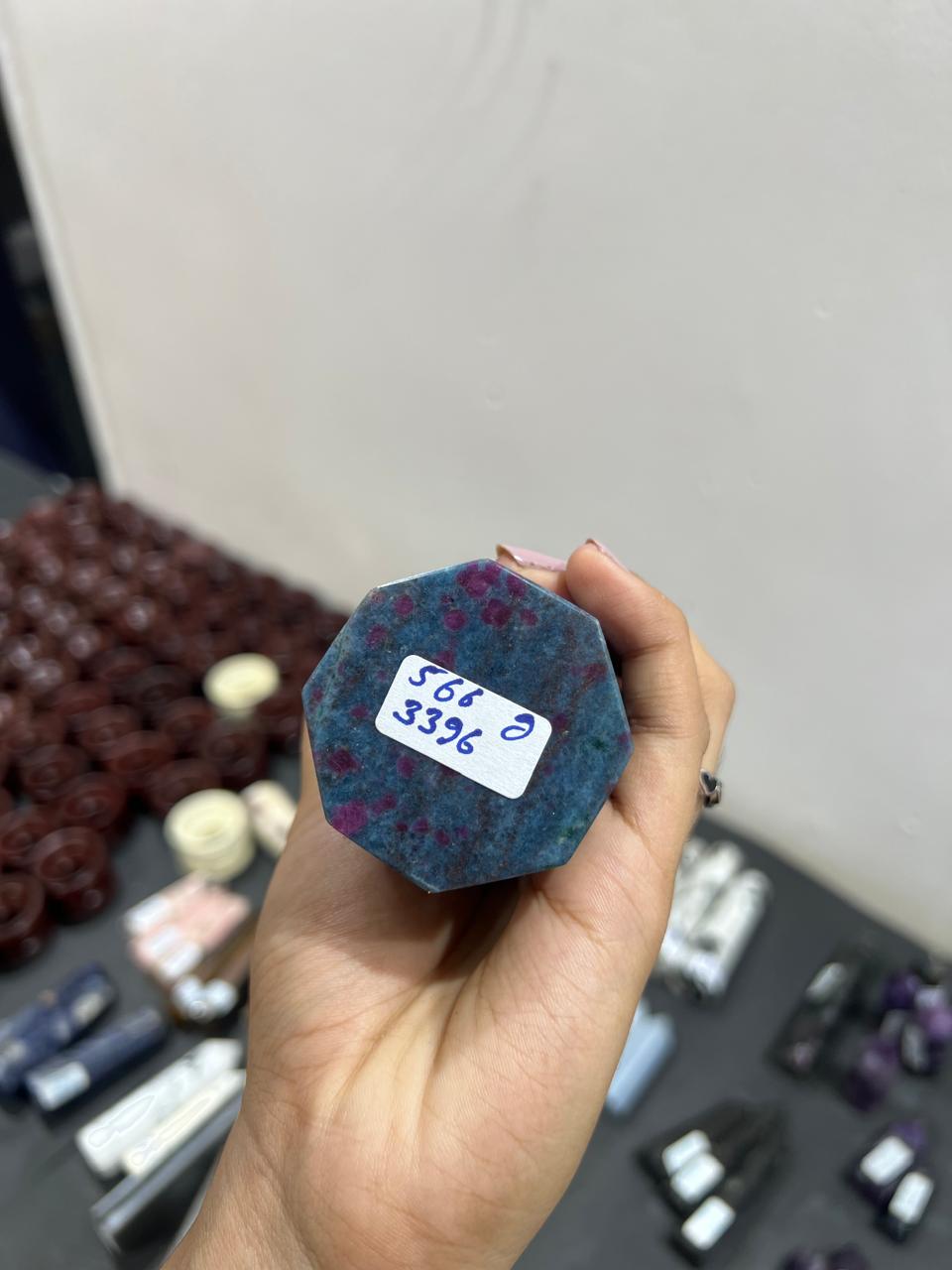 Ruby Kynite Tower 566g - AEORA ROCKS INDIA -Healing Crystals superstore