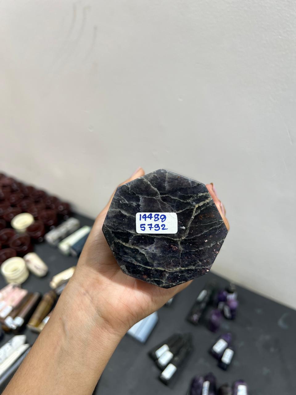 Iolite Tower 1448g - AEORA ROCKS INDIA -Healing Crystals superstore