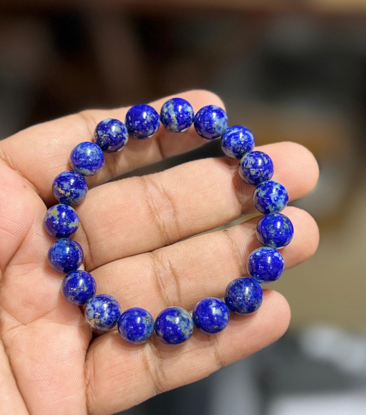 Lapis Lazuli Bracelet - AEORA ROCKS INDIA -Healing Crystals superstore