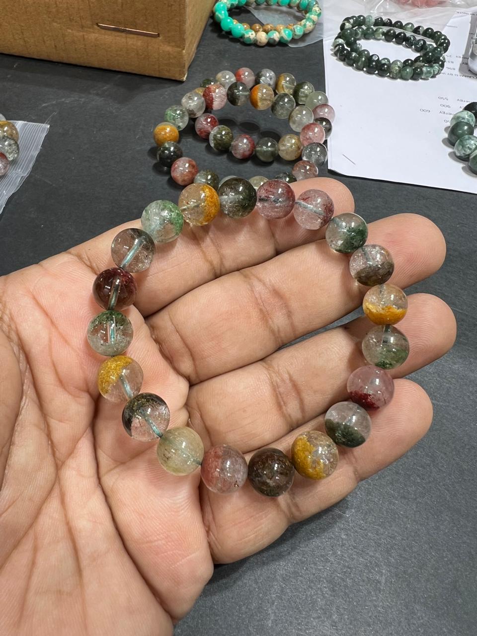 Lodolite Bead Bracelet 30% off