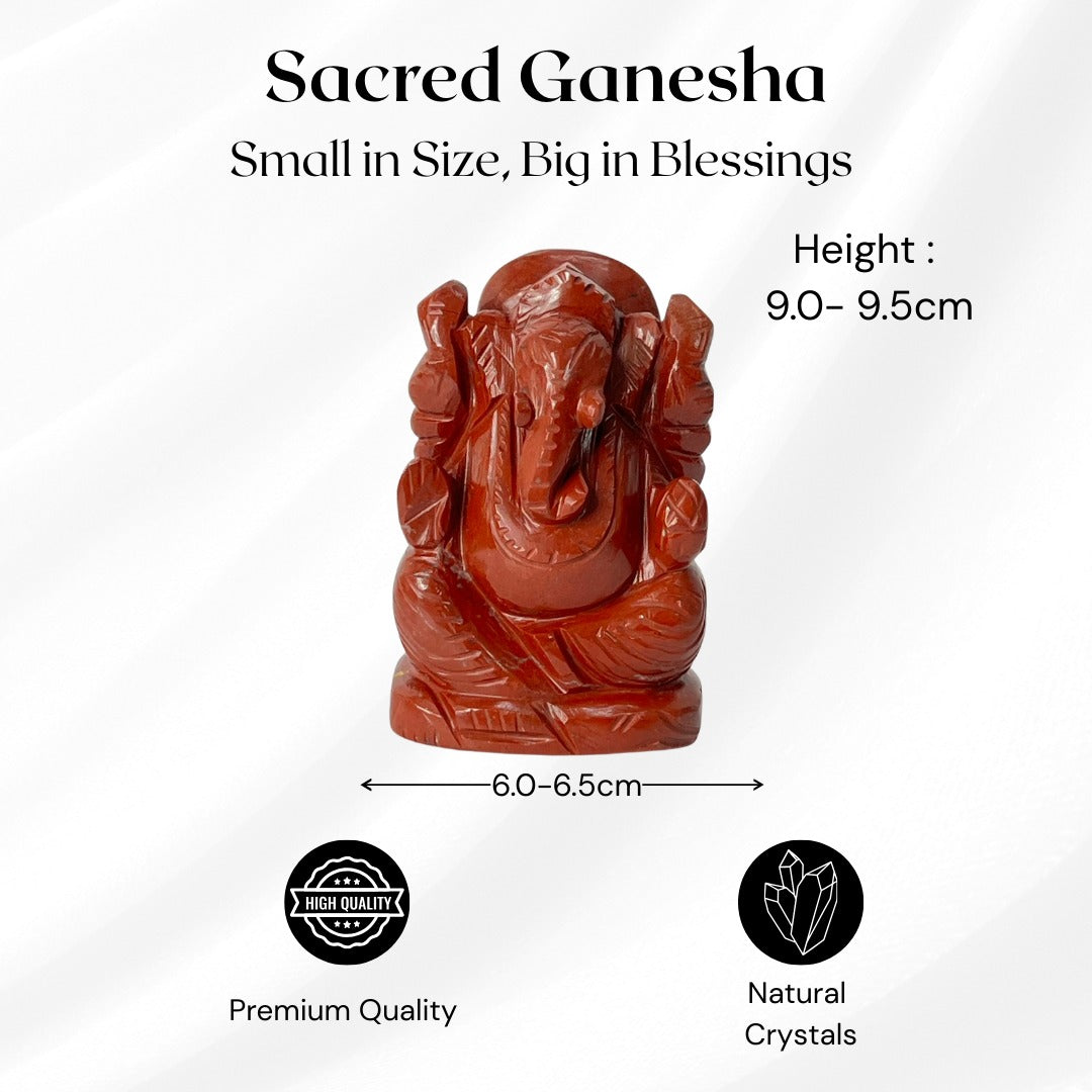 Red Jasper Ganesha