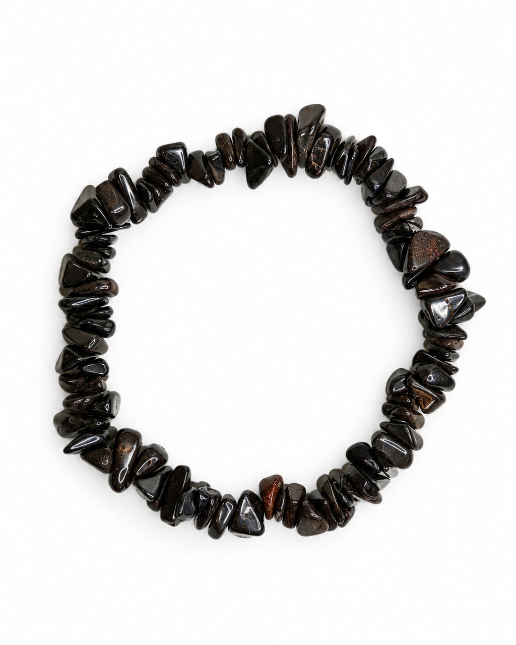 Hematite Chips Bracelet | Gemstone Jewellery | Aeora Rocks