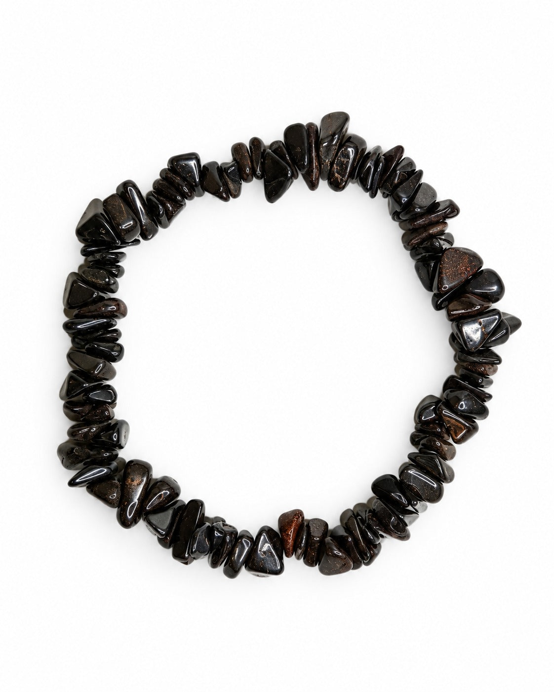 Hematite Chips Bracelet | Gemstone Jewellery | Aeora Rocks