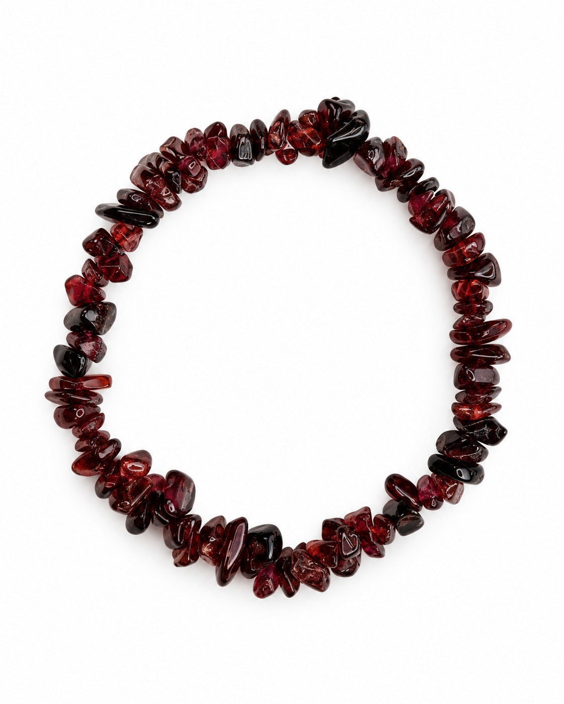 Garnet Chips Bracelet | Natural Gemstone | Aeora Rocks
