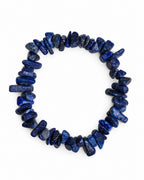 Lapis Lazuli Chips Bracelet | Blue Gemstone | Aeora Rocks