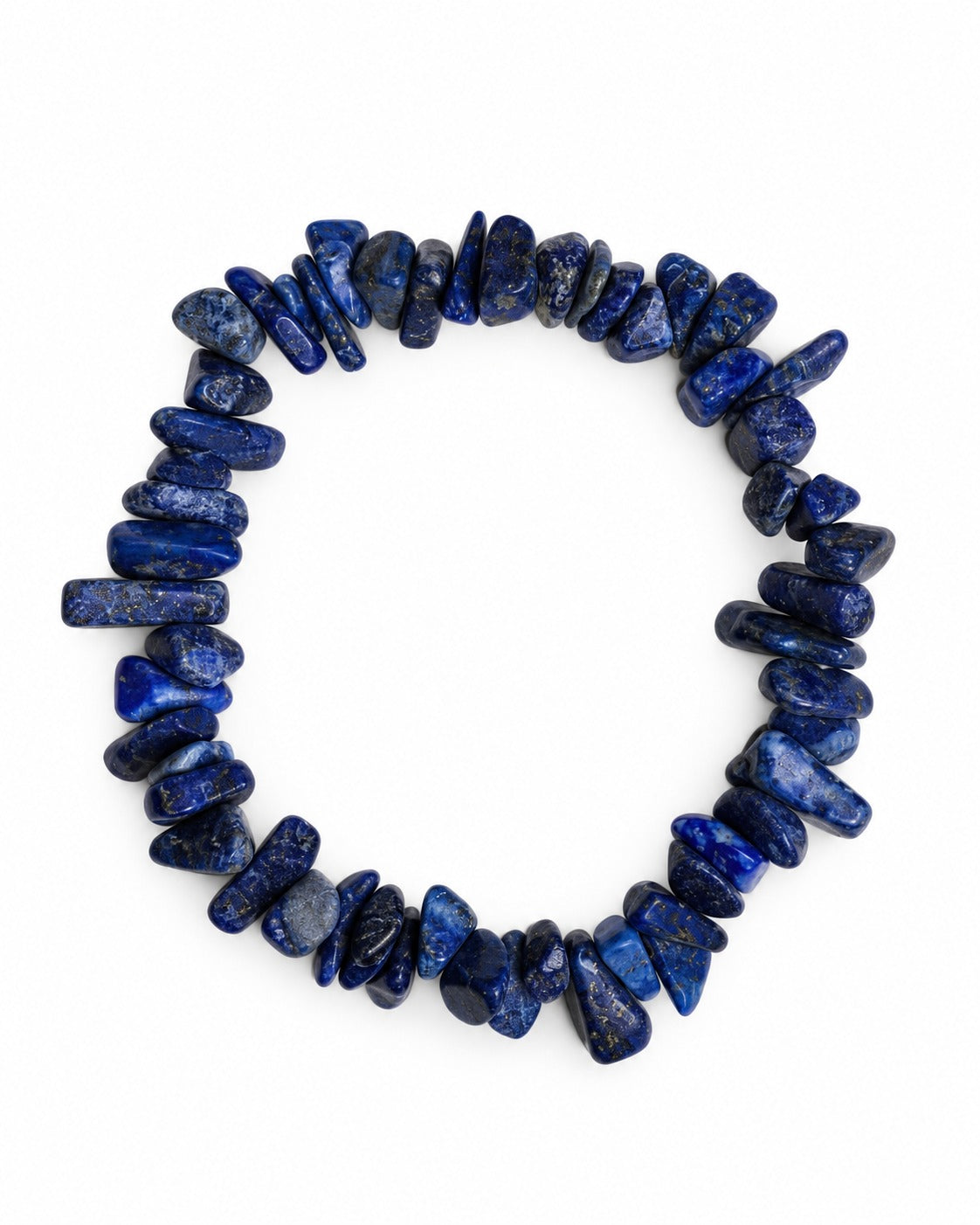 Lapis Lazuli Chips Bracelet | Blue Gemstone | Aeora Rocks