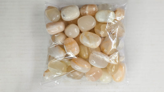 YELLOW CALCITE TUMBLE STONES -1KG