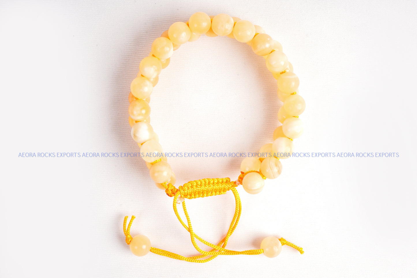 Yellow Calcite String Bracelet
