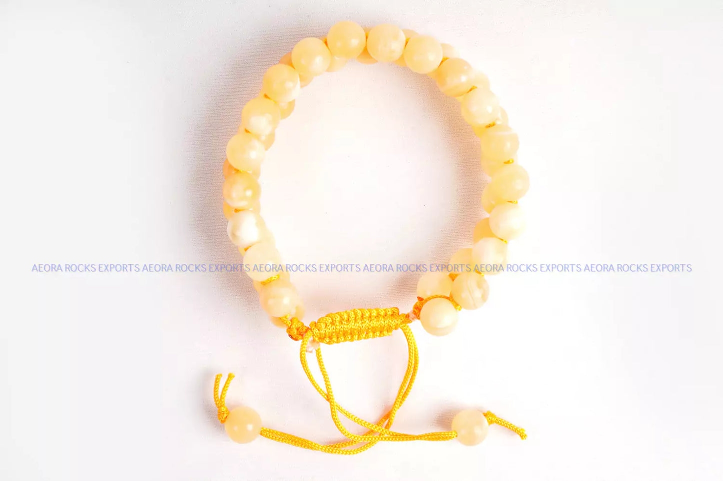 Yellow Calcite String Bracelet