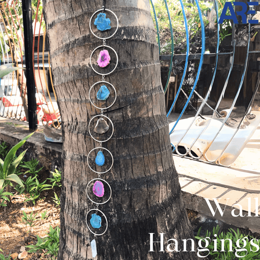 Agate Circle Wall Hangings in India - Aeora Rocks - AEORA ROCKS INDIA - Healing Crystals superstore