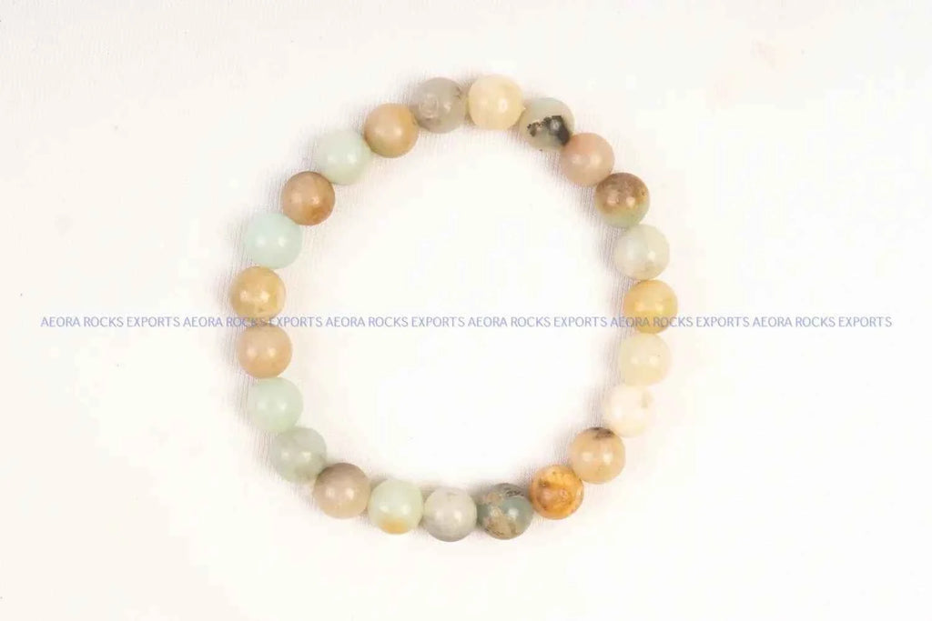 Amazonite Bead Bracelet in India - Aeora Rocks