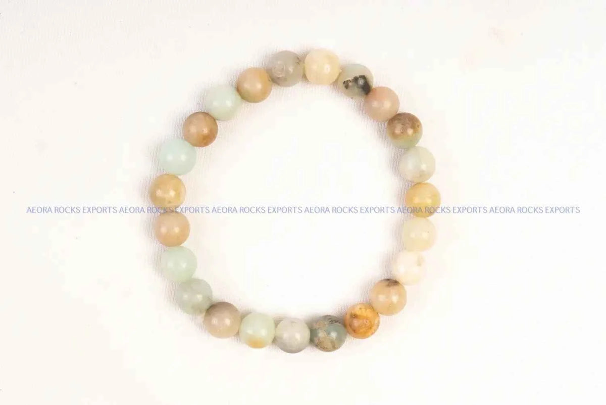 Amazonite Bead Bracelet in India - Aeora Rocks