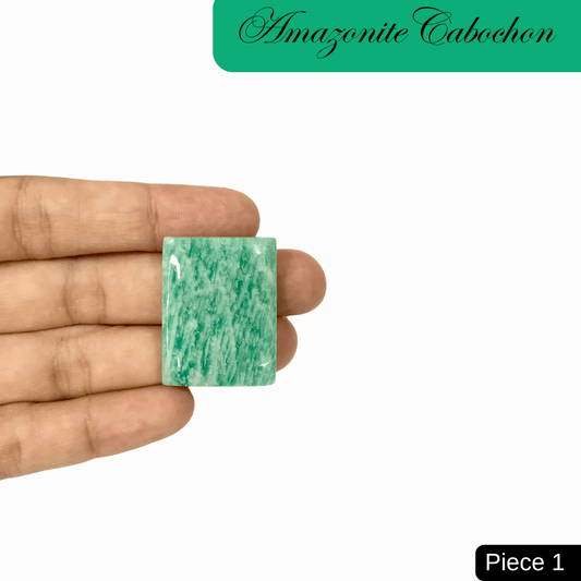 Amazonite Cabochons - AEORA ROCKS INDIA - Healing Crystals superstore