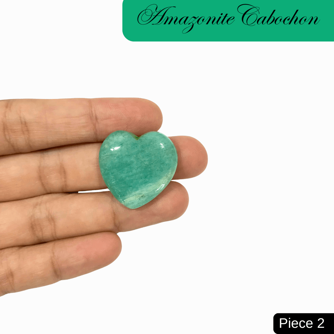 Amazonite Cabochons - AEORA ROCKS INDIA - Healing Crystals superstore