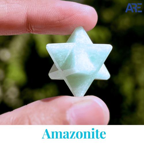 Amazonite Merkaba - AEORA ROCKS INDIA - Healing Crystals superstore