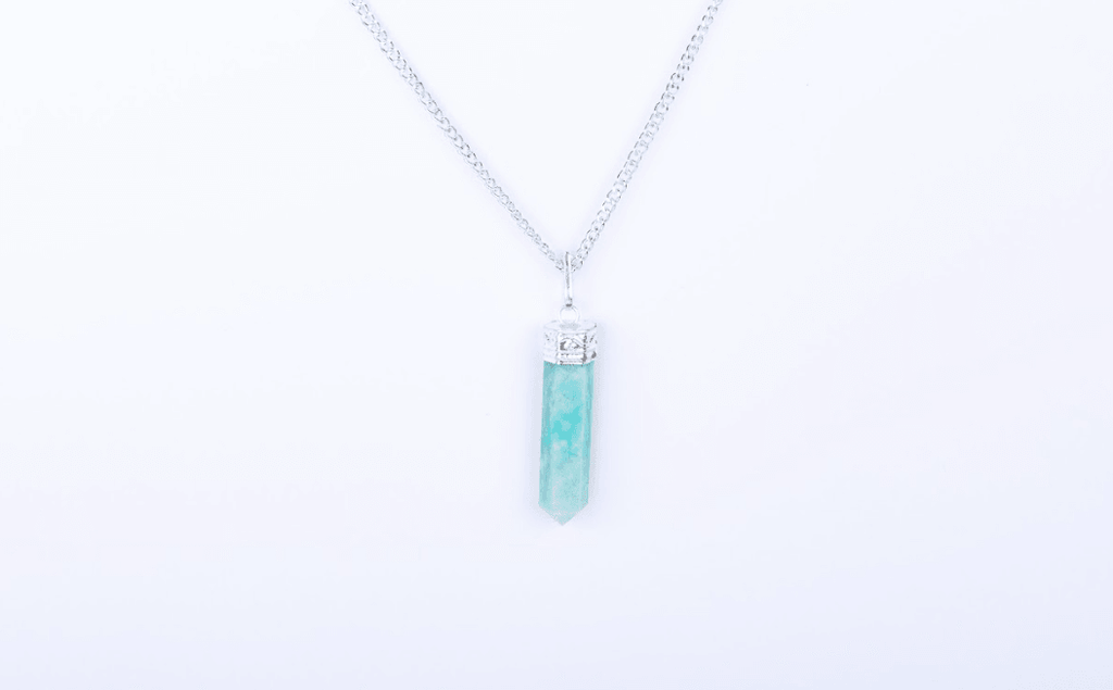 Amazonite Single Point Pendant - Aeora Rocks - AEORA ROCKS INDIA - Healing Crystals superstore