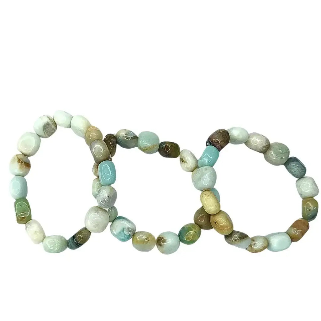 Amazonite Tumbled Bracelet in India - Aeora Rocks - AEORA ROCKS INDIA - Healing Crystals superstore