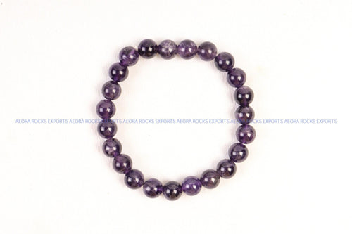 Amethyst Bracelet - AEORA ROCKS INDIA - Healing Crystals superstore