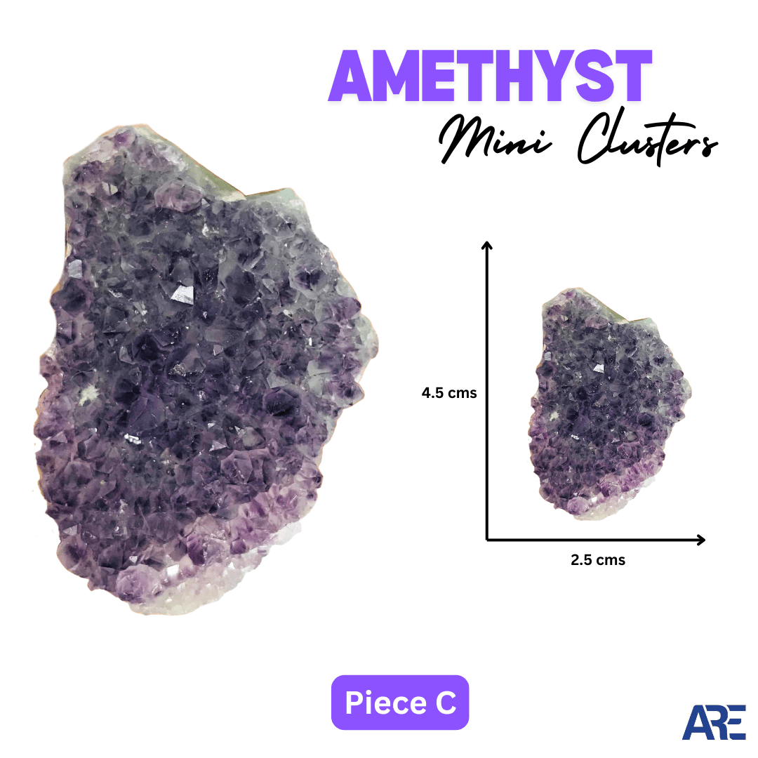 Amethyst Mini Cluster - AEORA ROCKS INDIA - Healing Crystals superstore