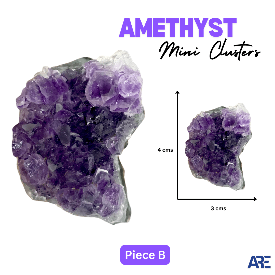 Amethyst Mini Cluster - AEORA ROCKS INDIA - Healing Crystals superstore