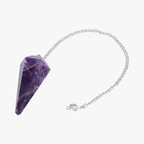Amethyst Pendulum in india - Aeora Rocks - AEORA ROCKS INDIA - Healing Crystals superstore