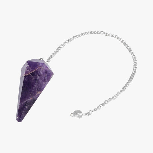 Amethyst Pendulum in india - Aeora Rocks - AEORA ROCKS INDIA - Healing Crystals superstore