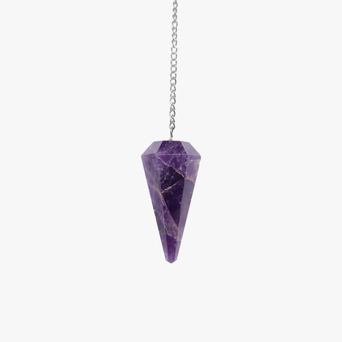 Amethyst Pendulum in india - Aeora Rocks - AEORA ROCKS INDIA - Healing Crystals superstore