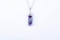 Amethyst Single Point Pendant - AEORA ROCKS INDIA - Healing Crystals superstore