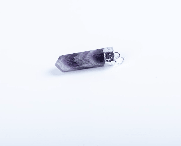 Amethyst Single Point Pendant - AEORA ROCKS INDIA - Healing Crystals superstore
