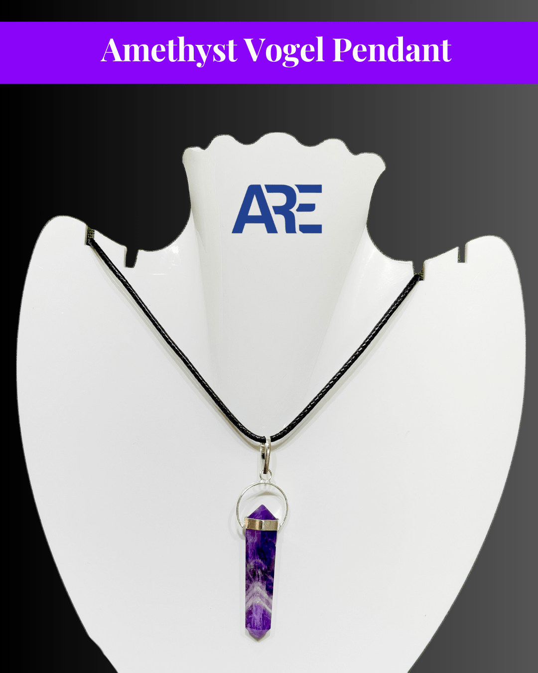 Amethyst Vogel Pendant - AEORA ROCKS INDIA - Healing Crystals superstore