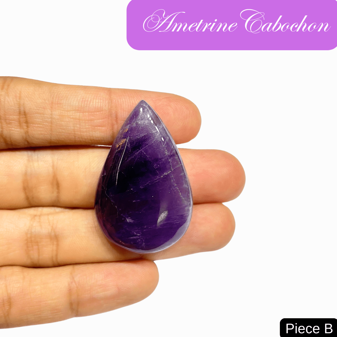 Ametrine Cabochons - AEORA ROCKS INDIA - Healing Crystals superstore