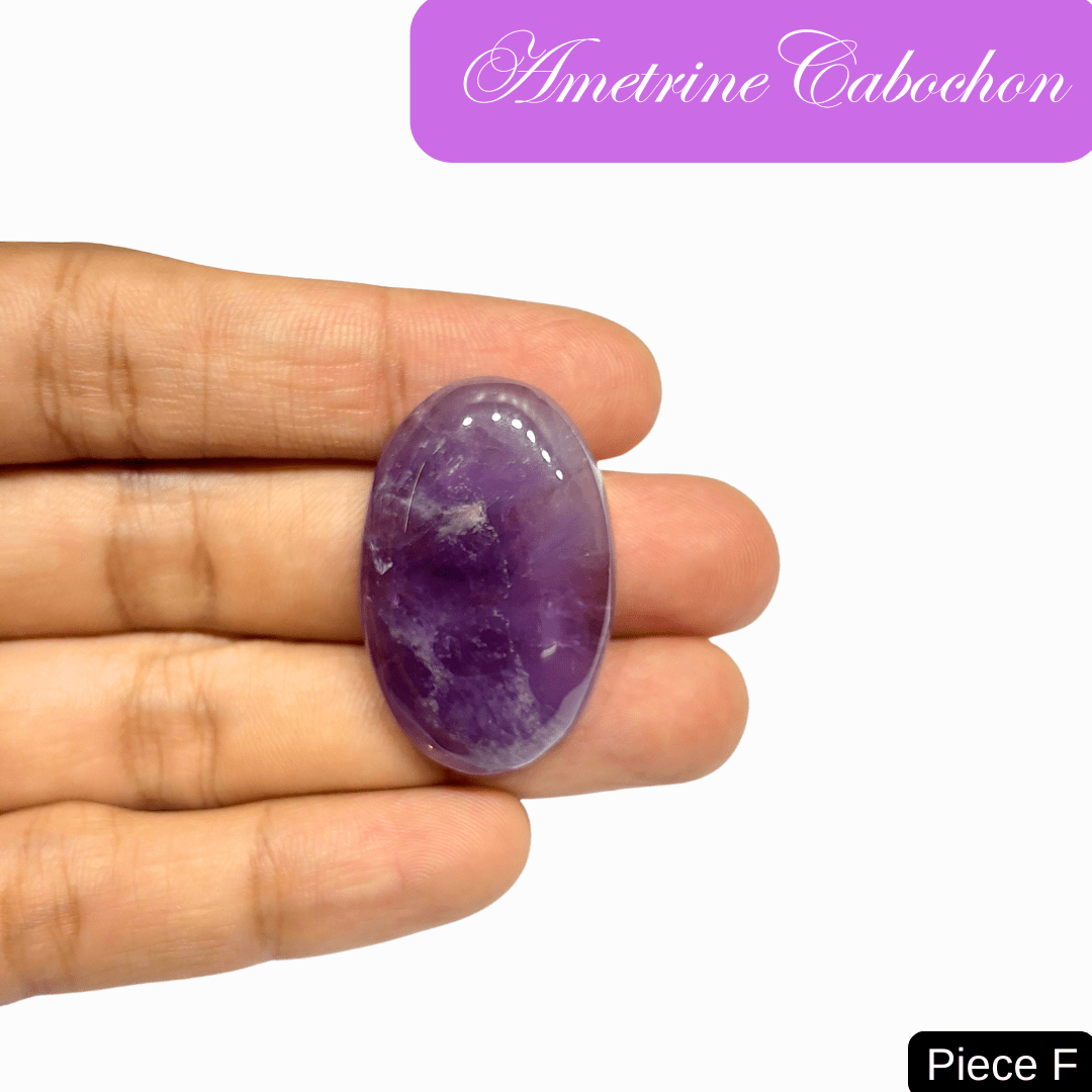 Ametrine Cabochons - AEORA ROCKS INDIA - Healing Crystals superstore