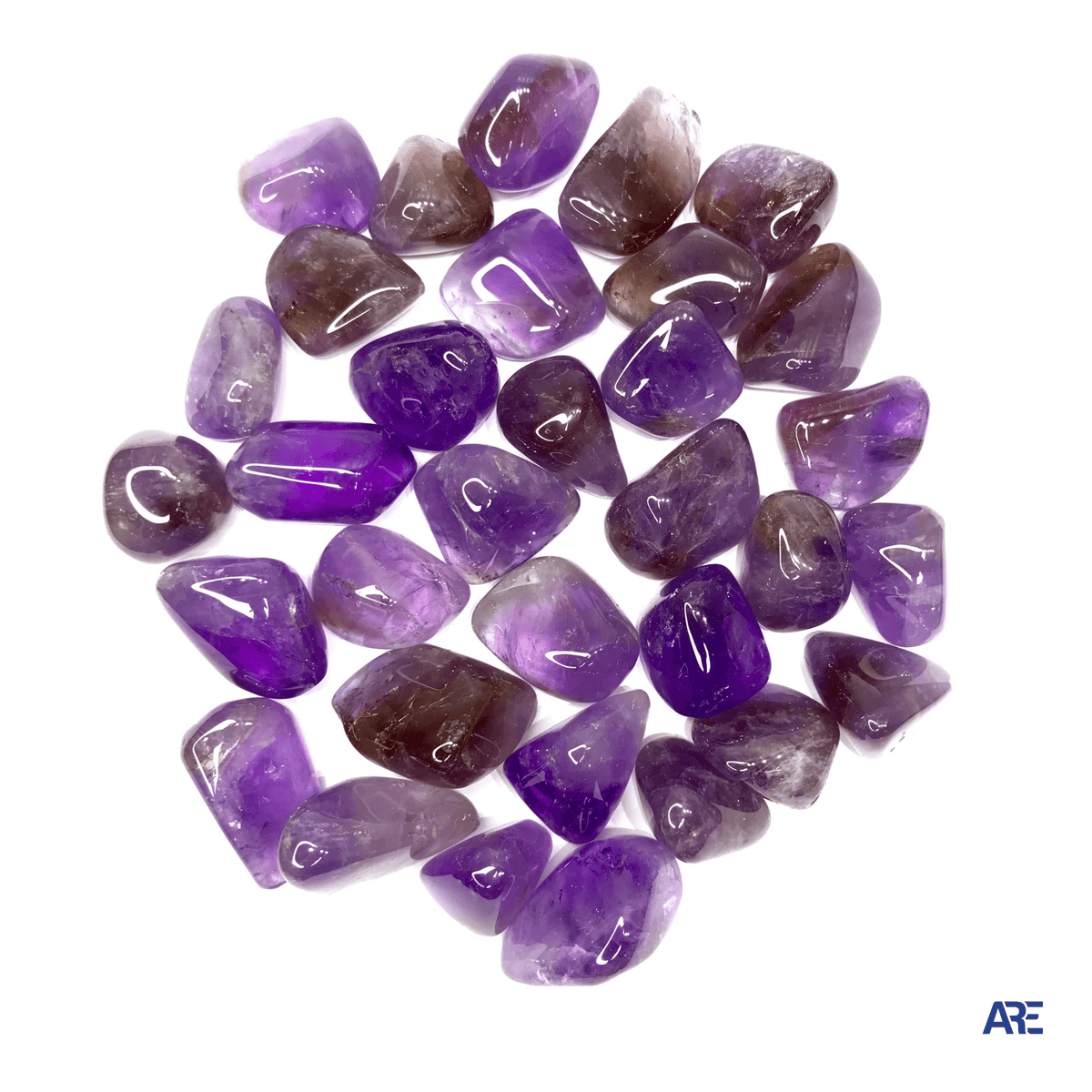 Ametrine Tumbled Stone - AEORA ROCKS INDIA - Healing Crystals superstore