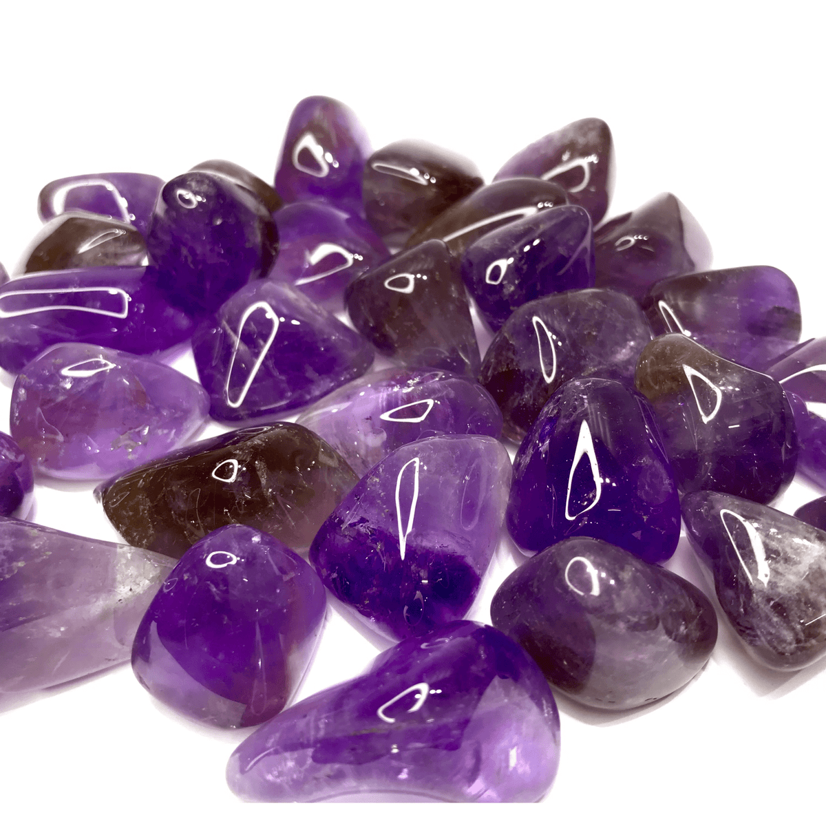 Ametrine Tumbled Stone - AEORA ROCKS INDIA - Healing Crystals superstore